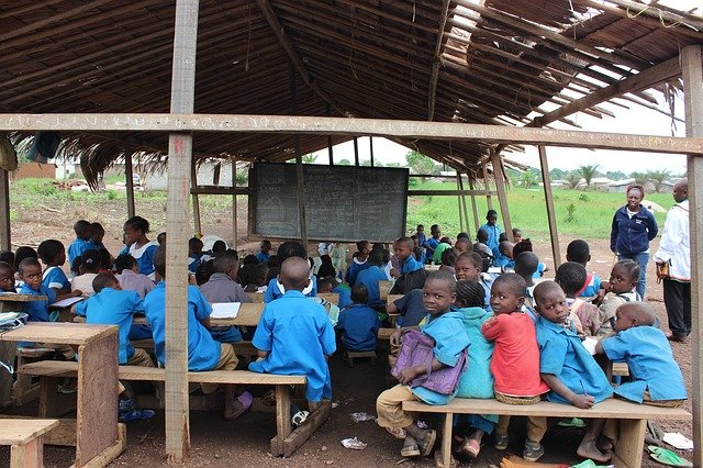 škola v Africe
